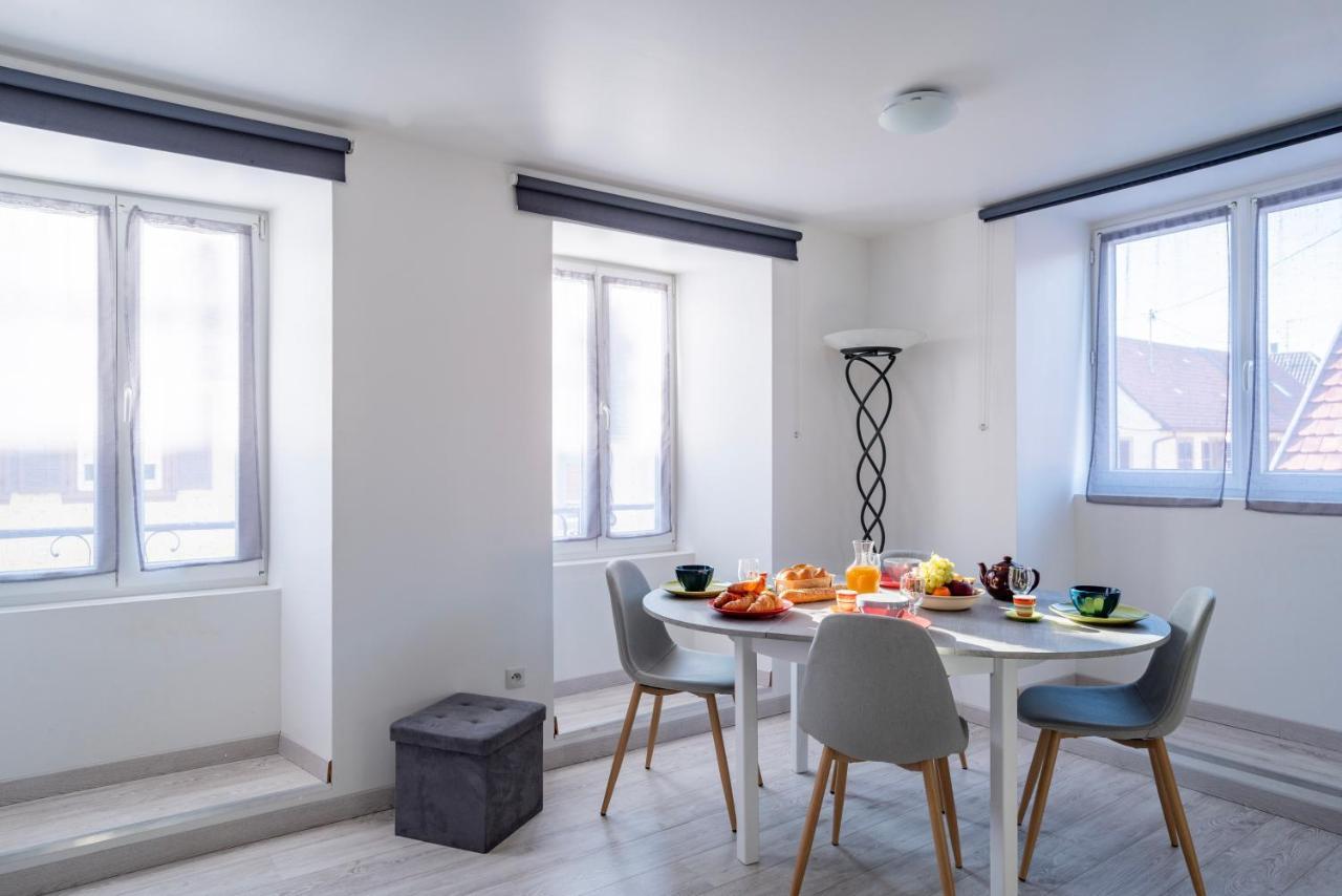 Gite Le Carpe Diem - Classe 3 Etoiles - Centre Ville - Wifi - Netflix Marmoutier المظهر الخارجي الصورة